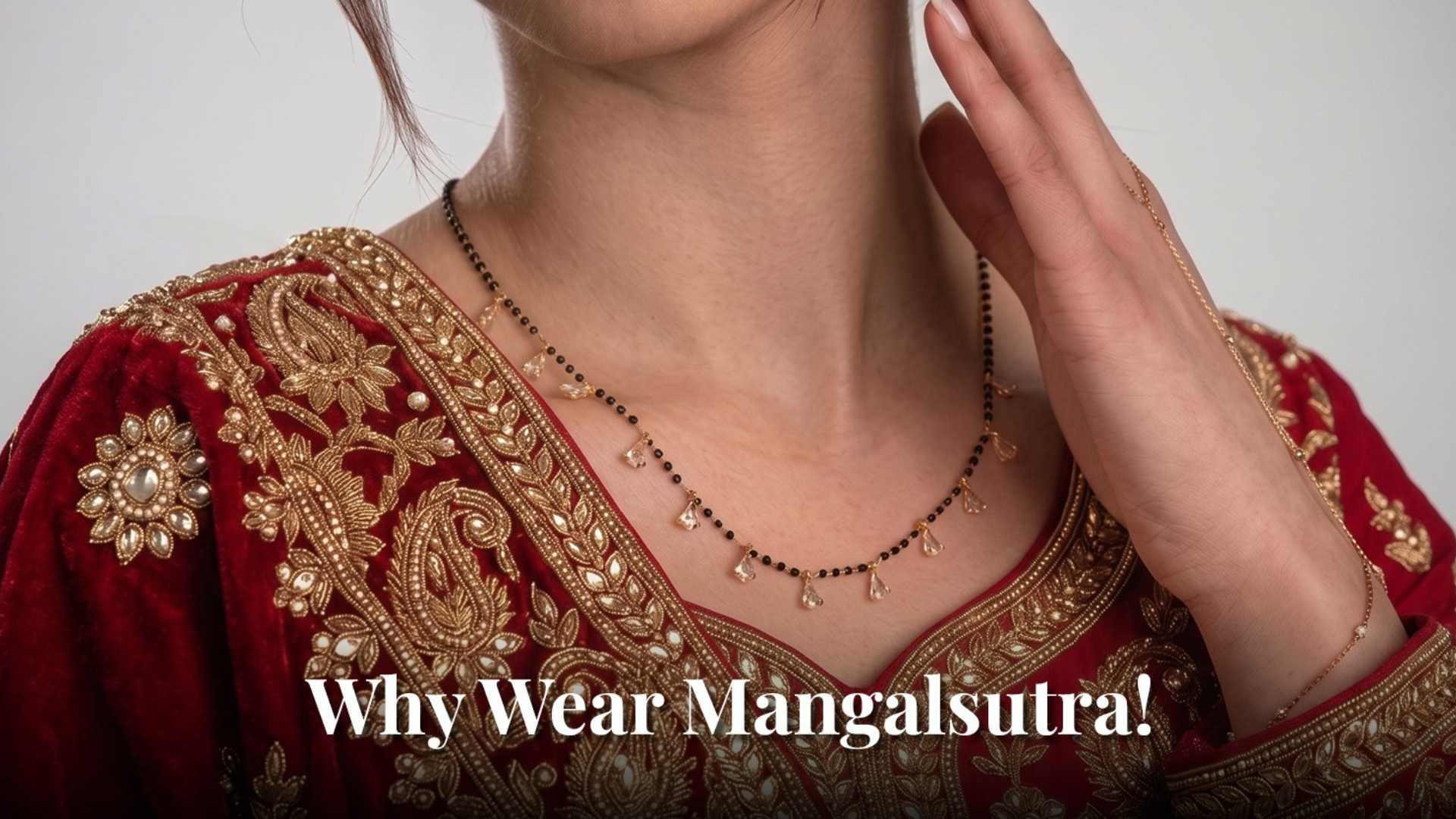 Wear Mangalsutra Instead of Traditional Wedding Jewellery