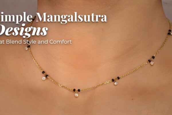 simple mangalsutra designs for working women