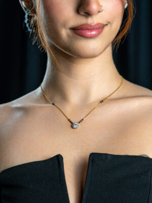 Shagun Round Halo Mangalsutra