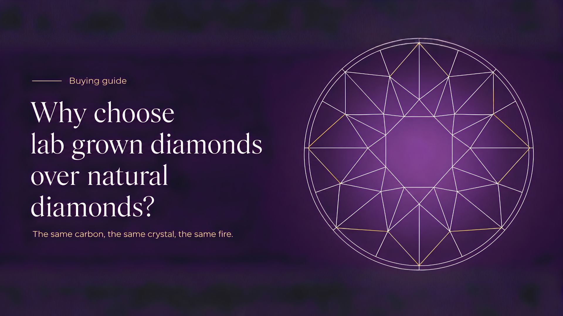 Why Choose Lab Grown Diamonds Over Natural Diamonds?